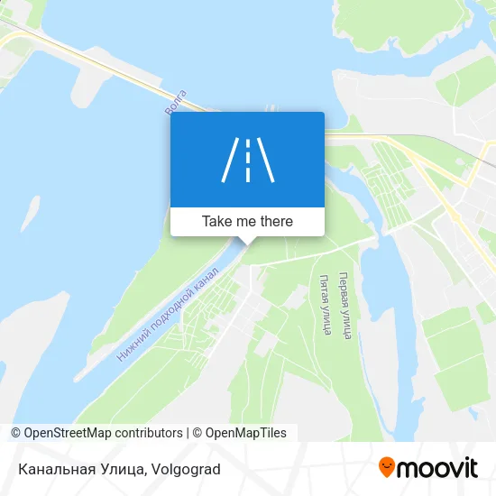 Канальная Улица map