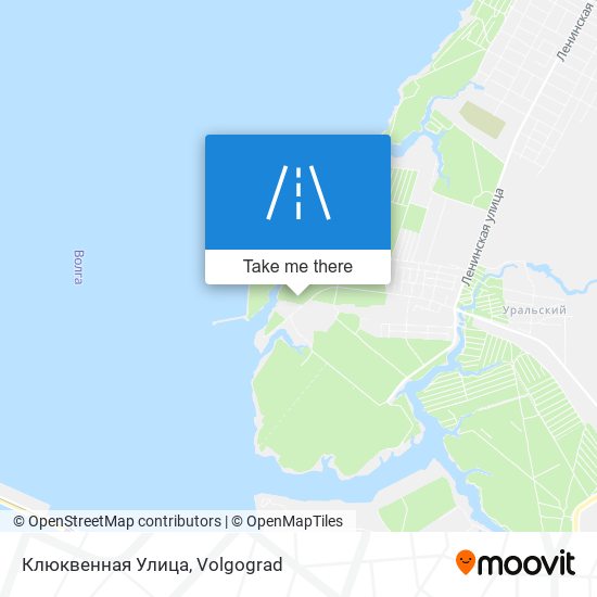 Клюквенная Улица map