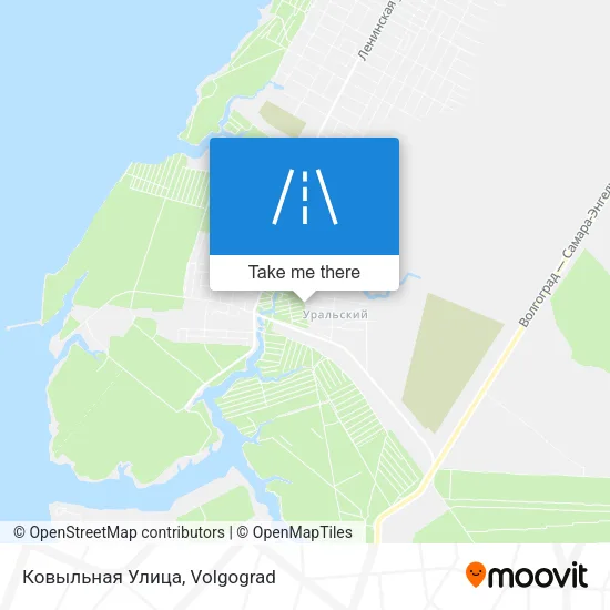 Ковыльная Улица map