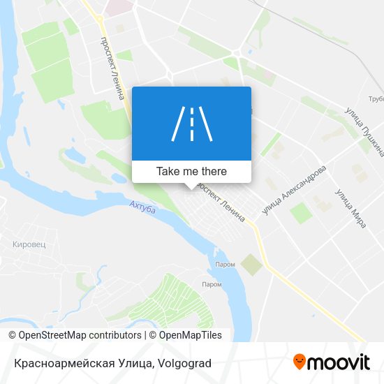 Красноармейская Улица map
