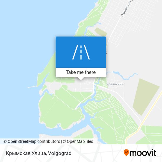 Крымская Улица map