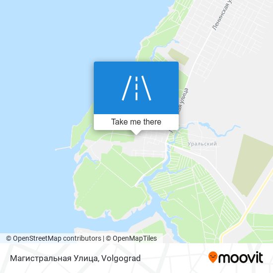 Магистральная Улица map