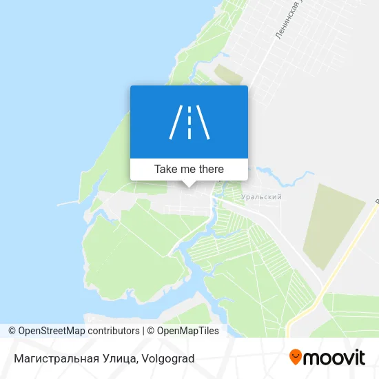 Магистральная Улица map