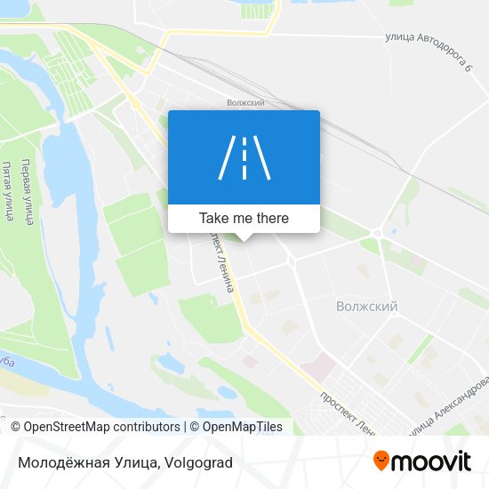 Молодёжная Улица map