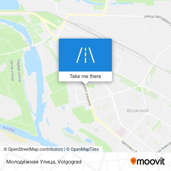 Молодёжная Улица map