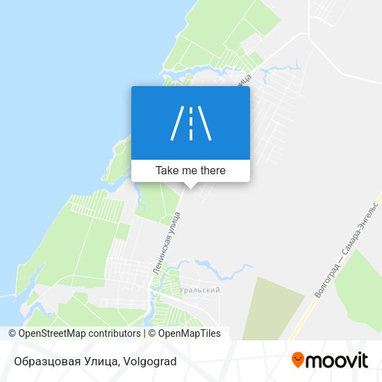 Образцовая Улица map