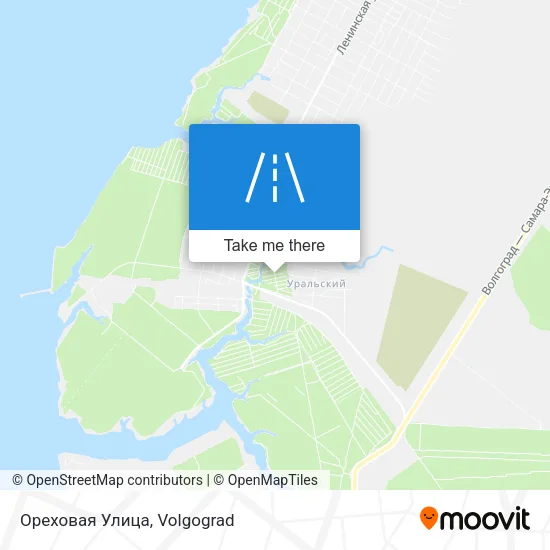 Ореховая Улица map