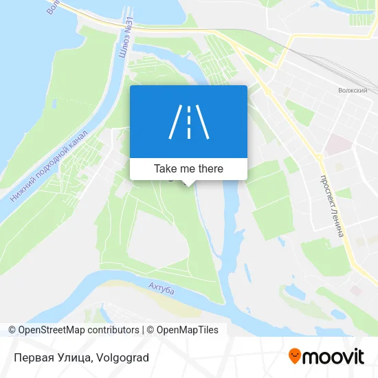 Первая Улица map
