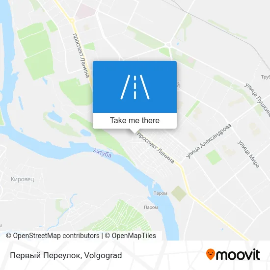 Первый Переулок map