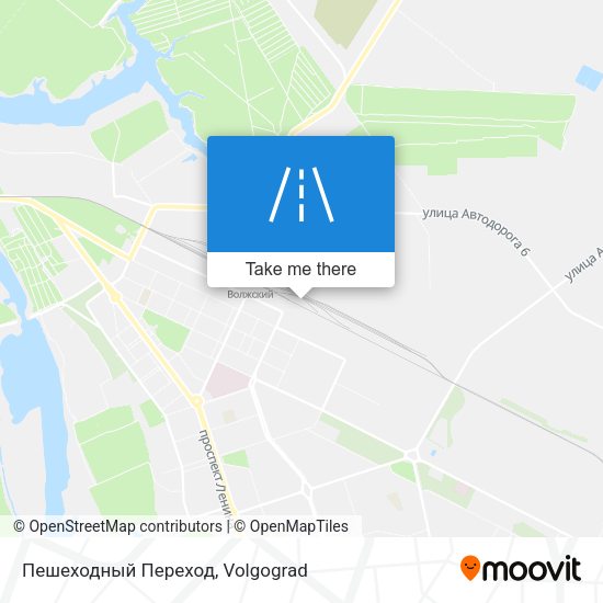 Пешеходный Переход map