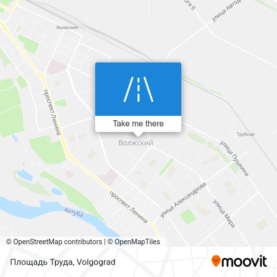 Площадь Труда map