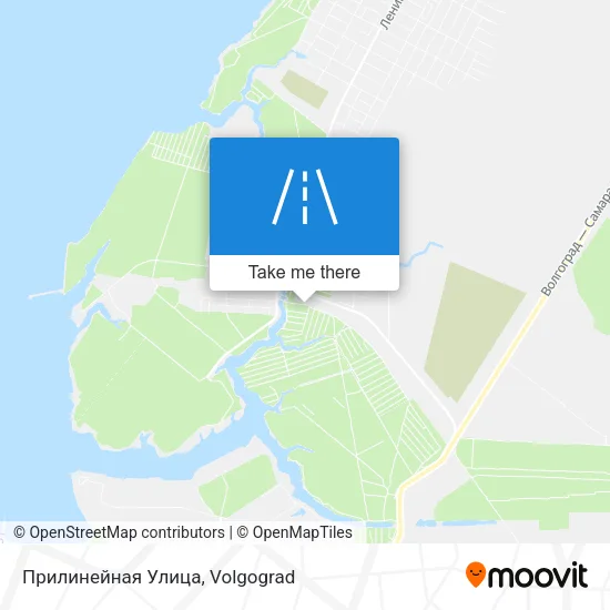 Прилинейная Улица map