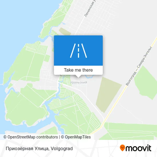 Приозёрная Улица map