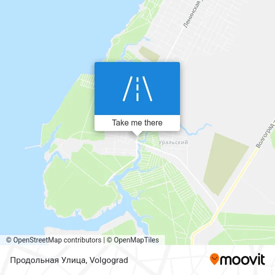 Продольная Улица map