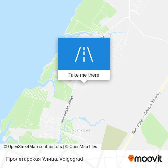 Пролетарская Улица map