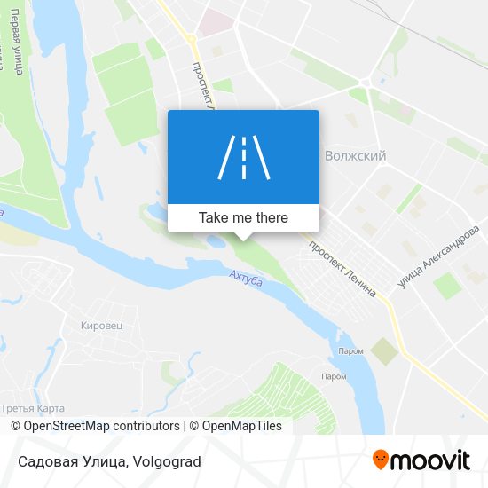 Садовая Улица map