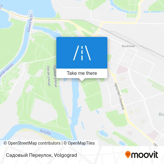 Садовый Переулок map