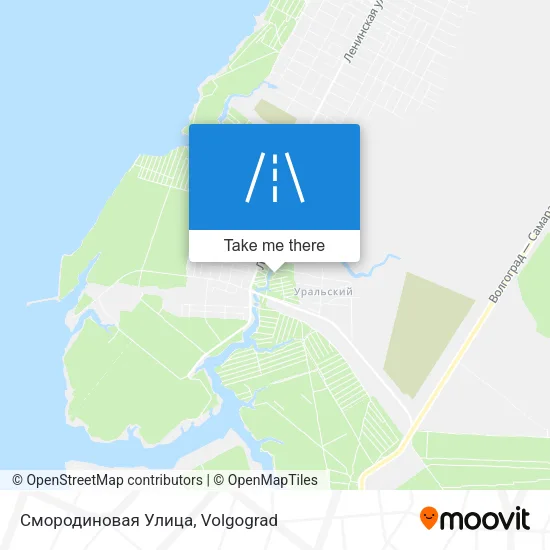 Смородиновая Улица map