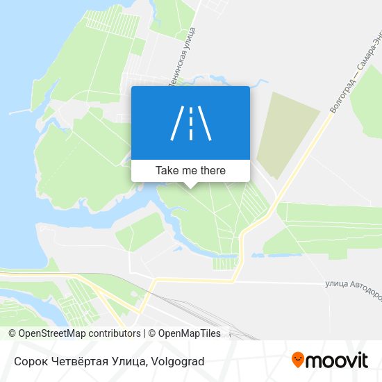 Сорок Четвёртая Улица map