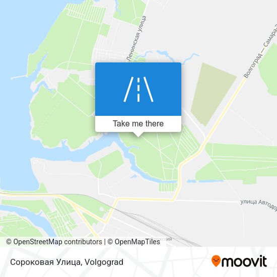 Сороковая Улица map