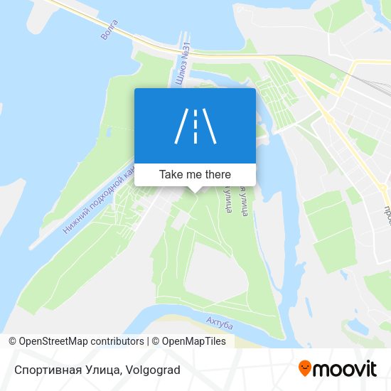 Спортивная Улица map