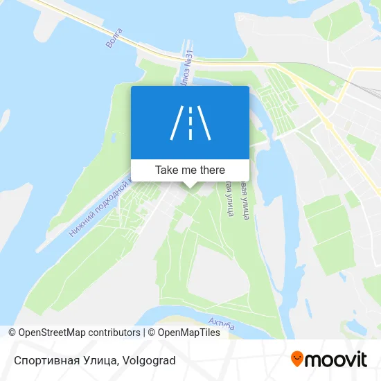 Спортивная Улица map