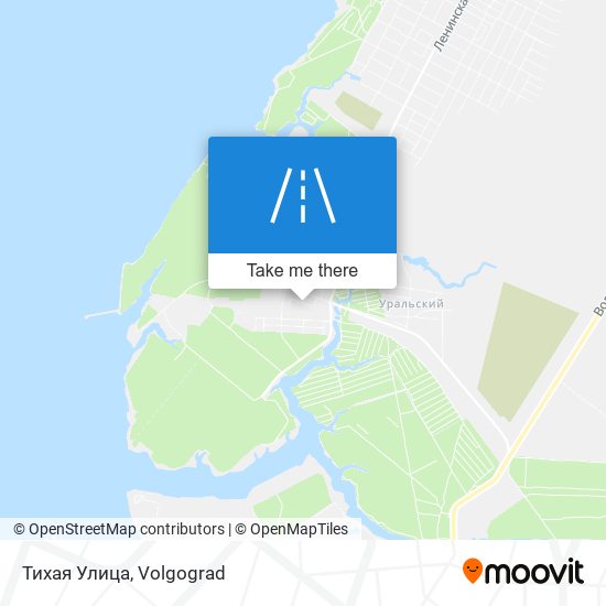 Тихая Улица map