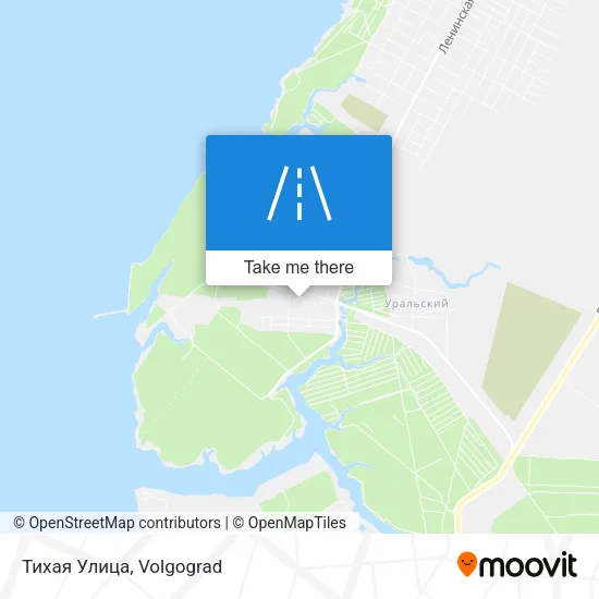 Тихая Улица map