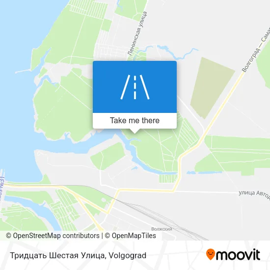 Тридцать Шестая Улица map