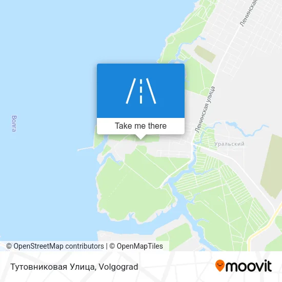 Тутовниковая Улица map