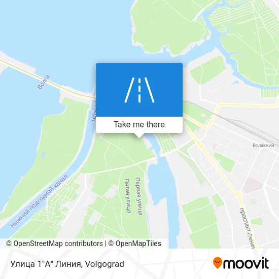 Улица 1"А" Линия map