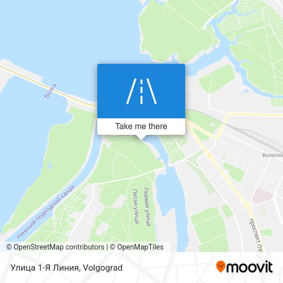 Улица 1-Я Линия map