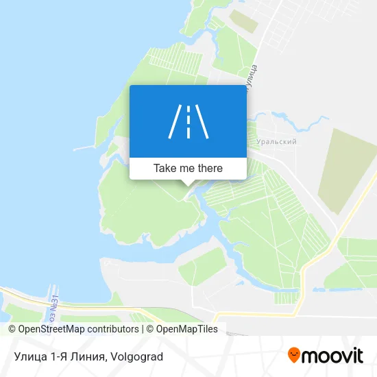 Улица 1-Я Линия map