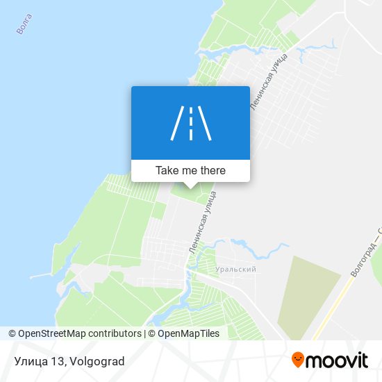 Улица 13 map
