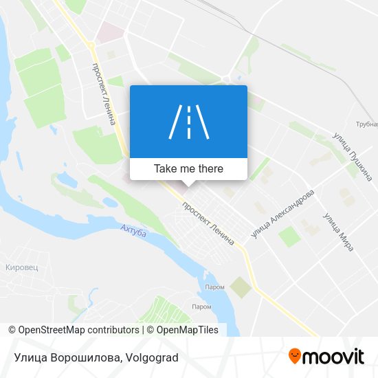 Улица Ворошилова map