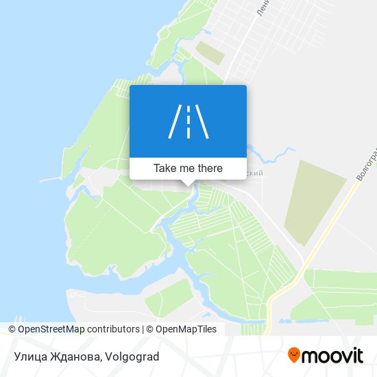 Улица Жданова map