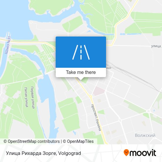 Улица Рихарда Зорге map