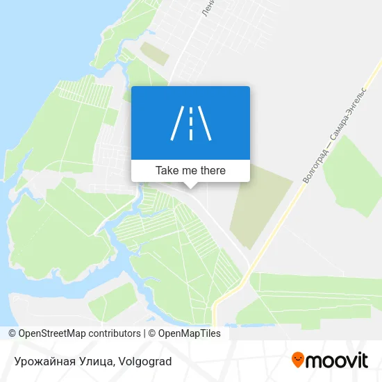 Урожайная Улица map
