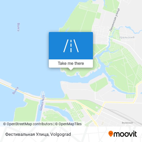 Фестивальная Улица map
