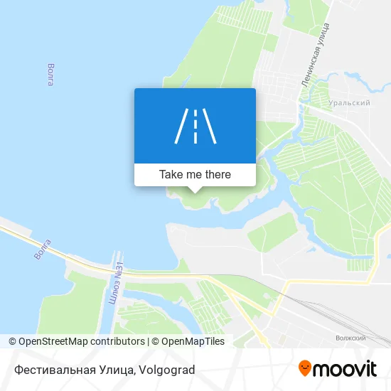 Фестивальная Улица map