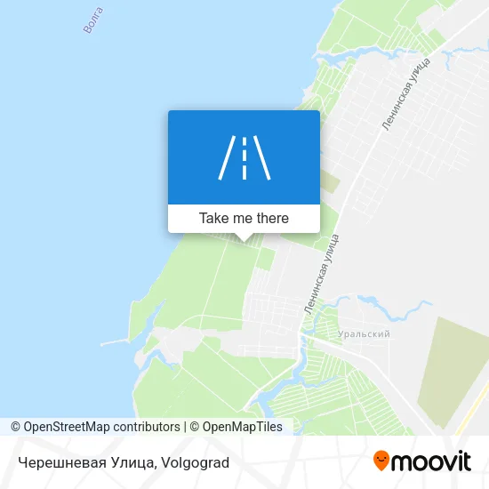 Черешневая Улица map