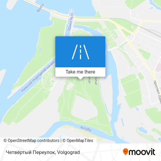 Четвёртый Переулок map