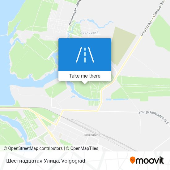 Шестнадцатая Улица map