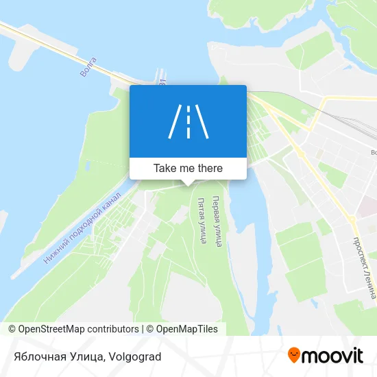 Яблочная Улица map