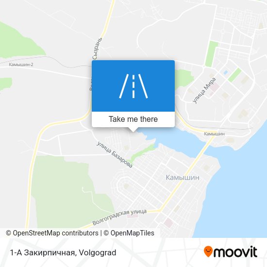 1-А Закирпичная map