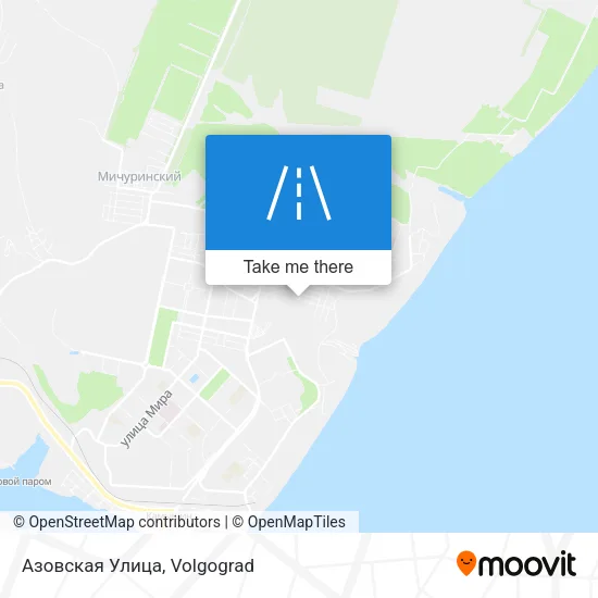 Азовская Улица map