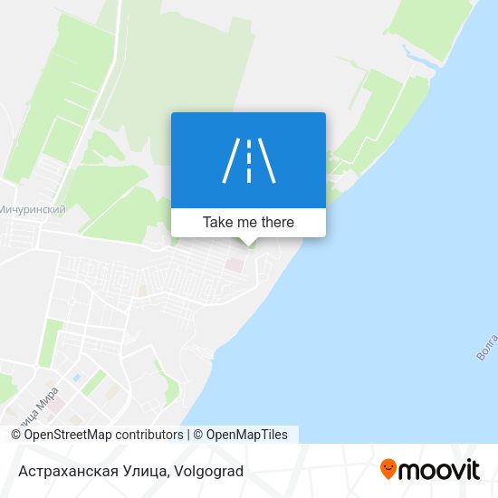 Астраханская Улица map