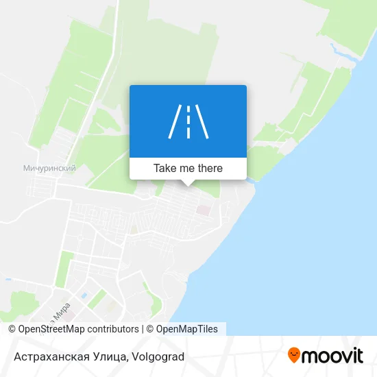 Астраханская Улица map