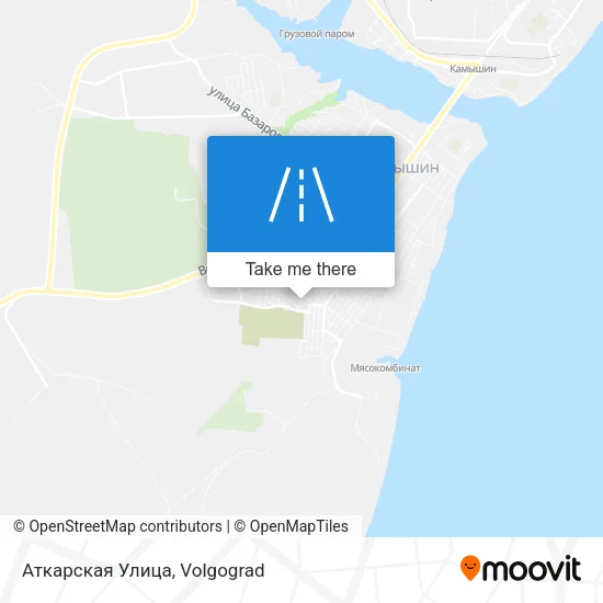 Аткарская Улица map