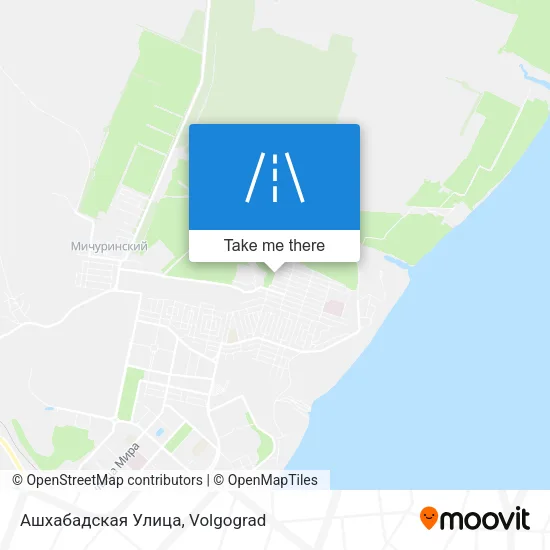 Ашхабадская Улица map